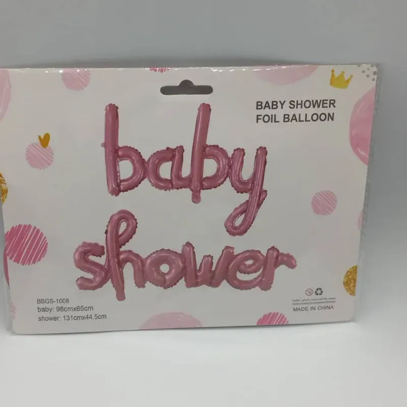 ‼️Cartel de globos baby shower‼️