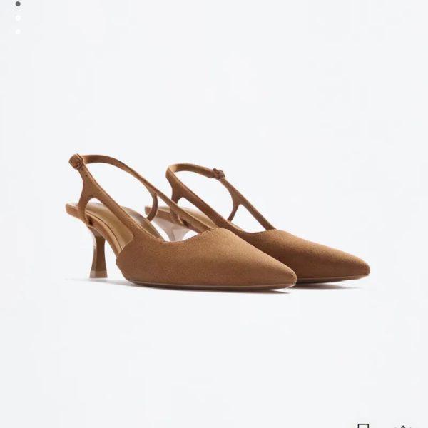 Zapato Tacón Destalonado