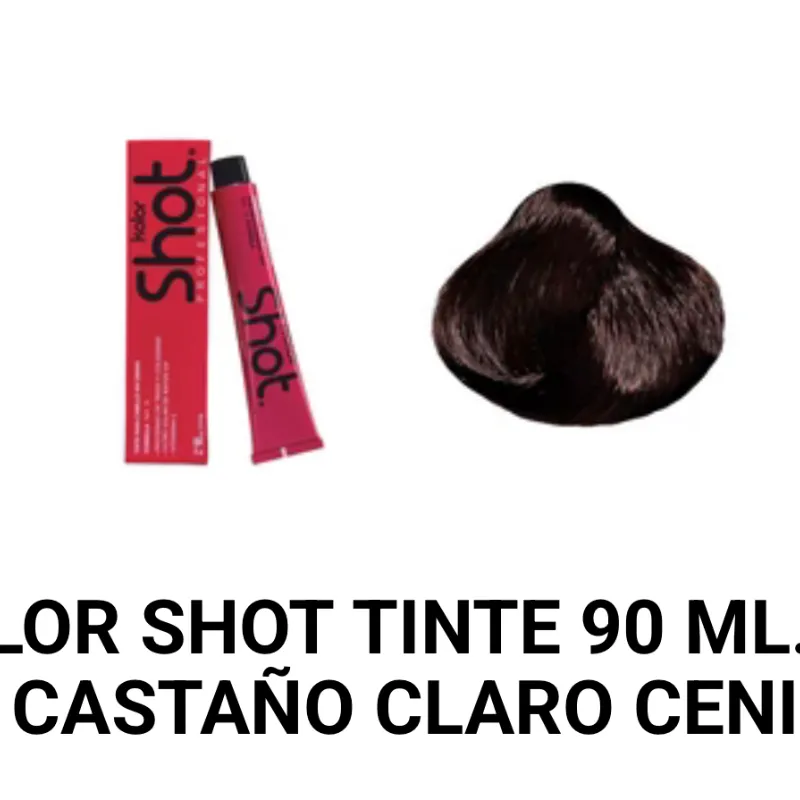 Tinte shot #5.1 Castaño claro cenizo