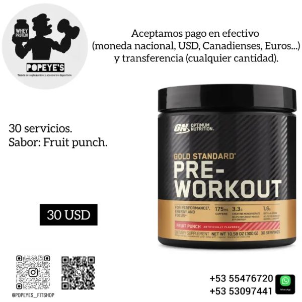 Pre-workout ON