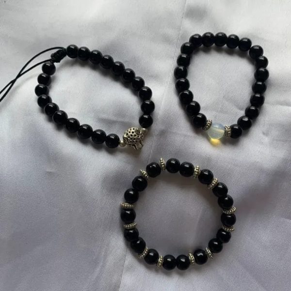 Pulseras de piedra onix