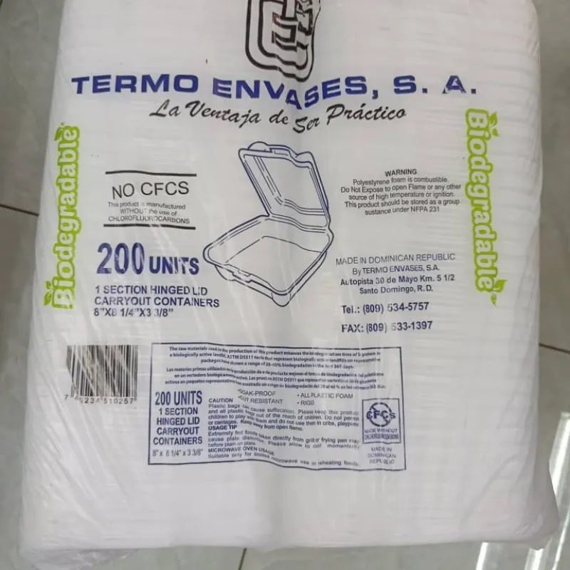 Termopack, paq 200u tamaño 8x8