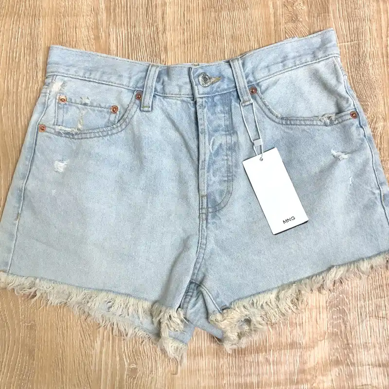 Short de mezclilla Mango