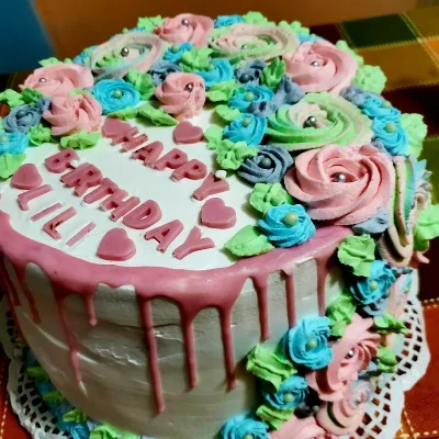 Cake dulce de leche condensada. 26 cm