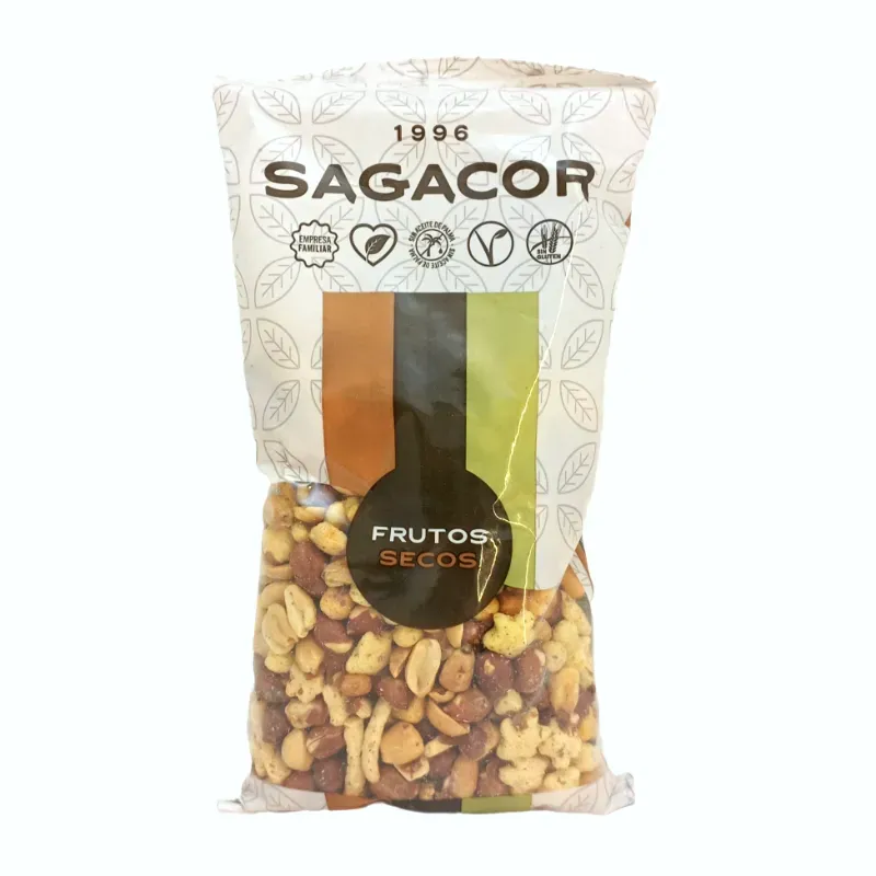 Frutos secos cóctel BBQ Sagacor