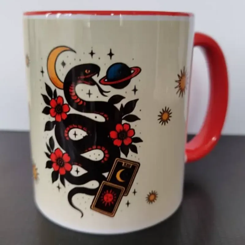 Jarra de Ceramica 11Oz de Colores