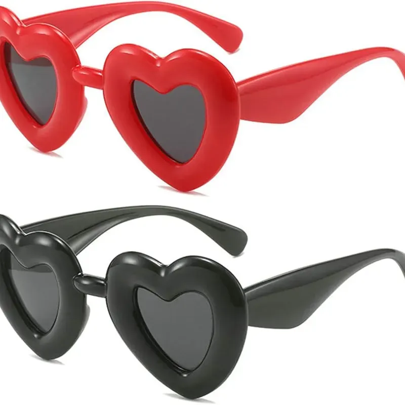 Gafas de corazón 