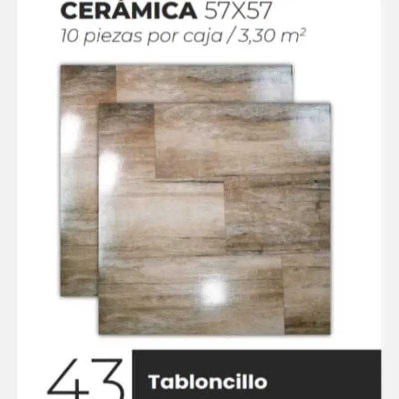 Losas ceramica Tabloncillo