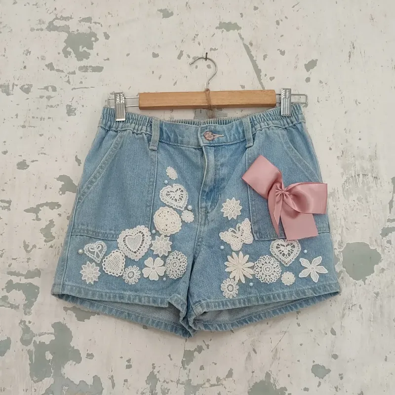Short de denim