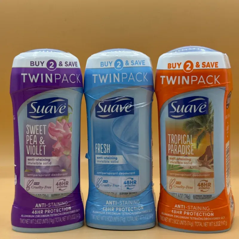 Suave desodorante de pasta