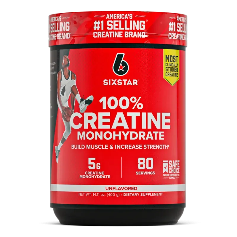 Creatine  Six Star® 100% Monohydrate– Creatina Pura para Fuerza y Rendimiento