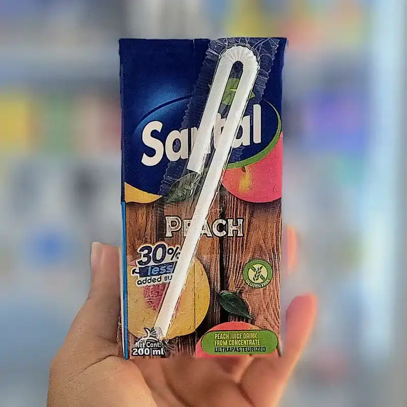 Jugo de melocotón. SANTAL