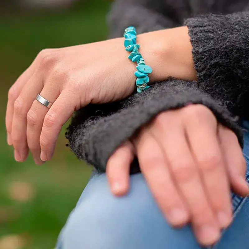 Pulsos de turquesa.