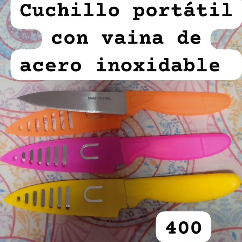 Cuchillo portable con vaina