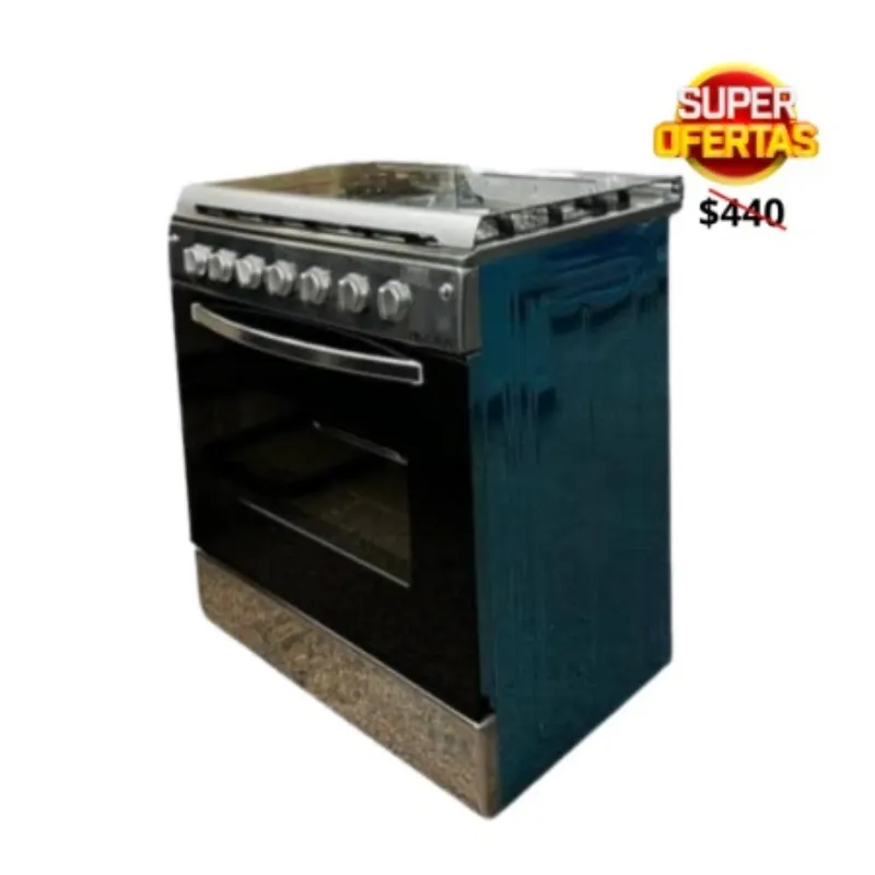 COCINA DE GAS DE 6 QUEMADORES Y 30" MILEXUS