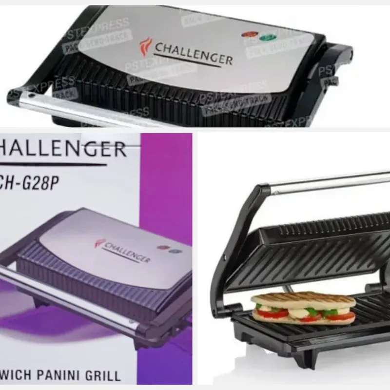 SANDWICHERA y PARRILLA CHALLENGER
