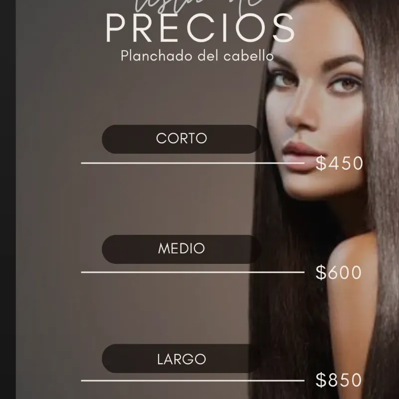 Planchado de cabello