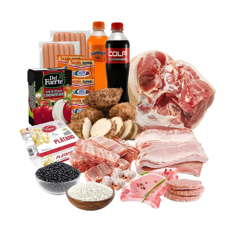 ✅Combo 3. Variedades de comida y bebidas.