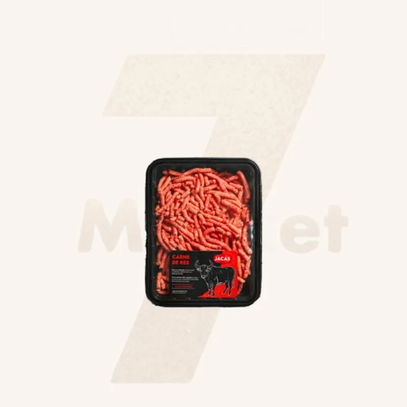 Bandeja de res molida