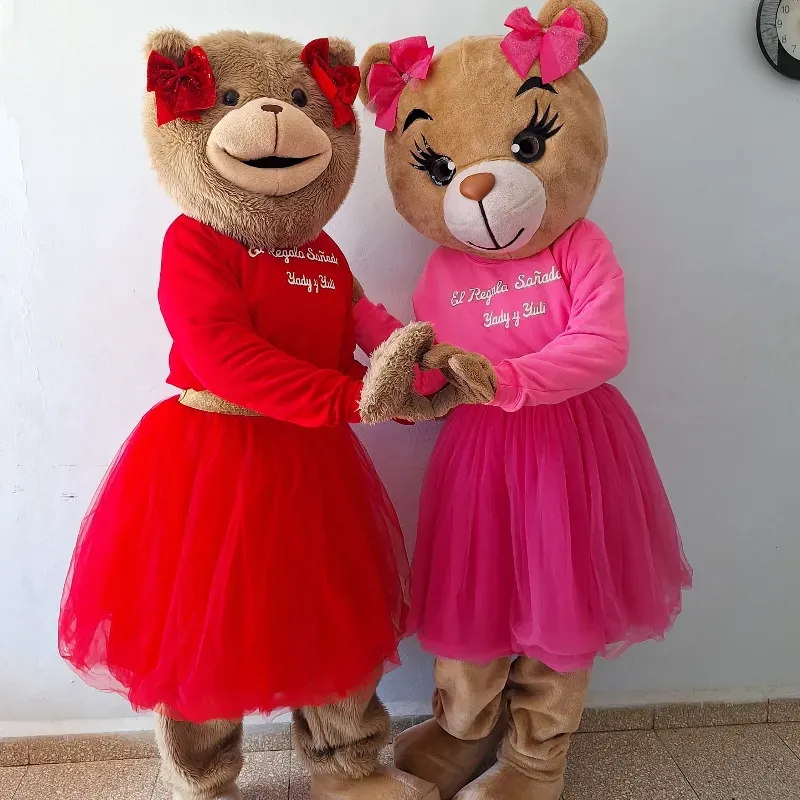 Osa rosada y osa roja ❤️