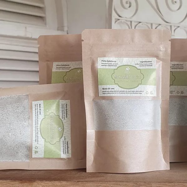 Mascarilla en polvo  de Arcilla Verde