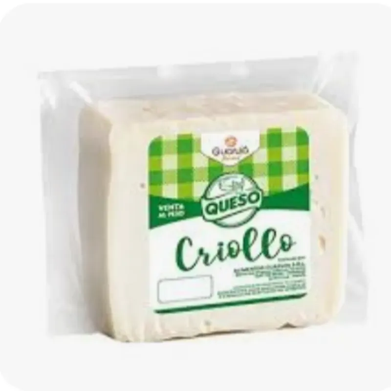 QUESO CRIOLLO... 3 lb Mínimo