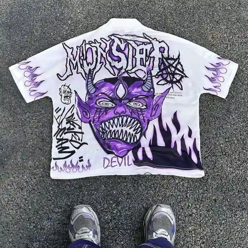 Pullover Purple Devil