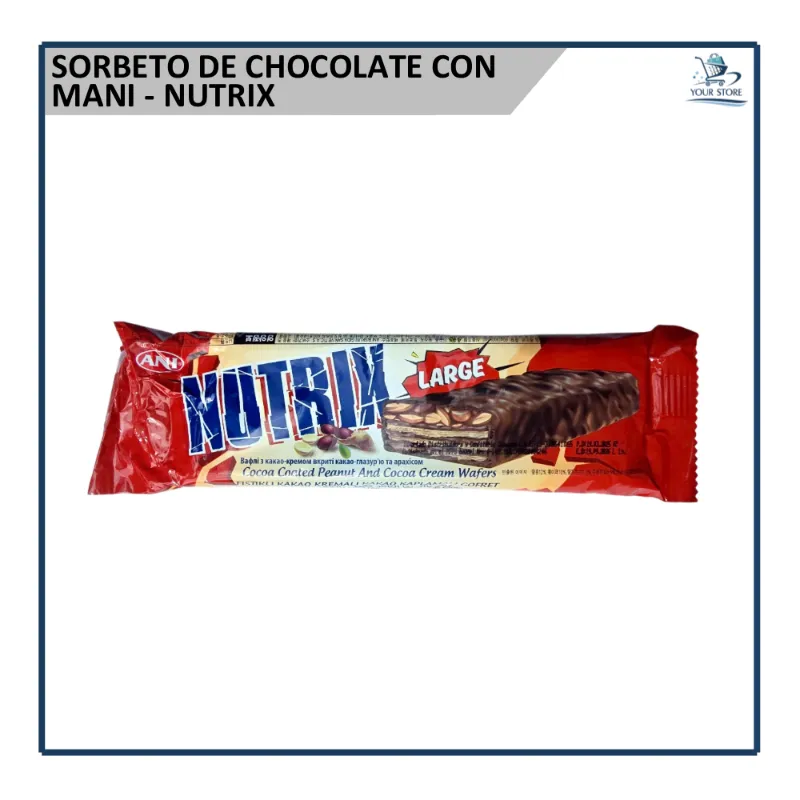 Sorbeto de Chocolate con Maní - Nutrix (60g)