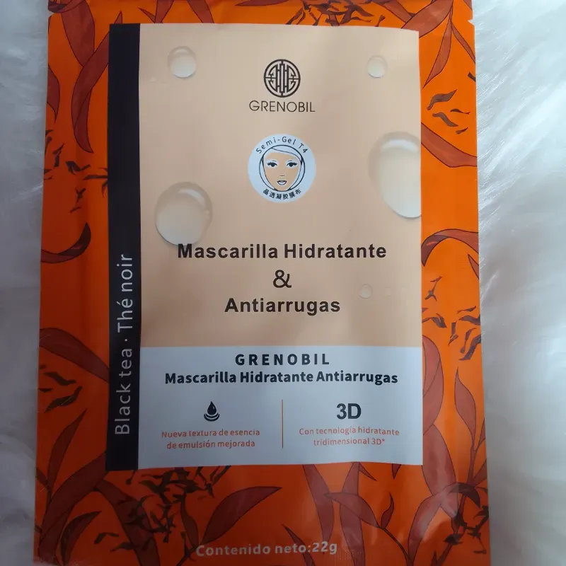 Mascarilla hidratante antiarrugas