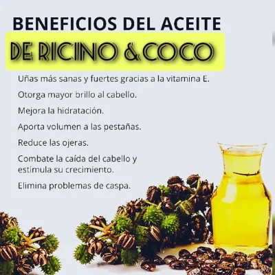 ACEITE DE RICINO CON COCO 