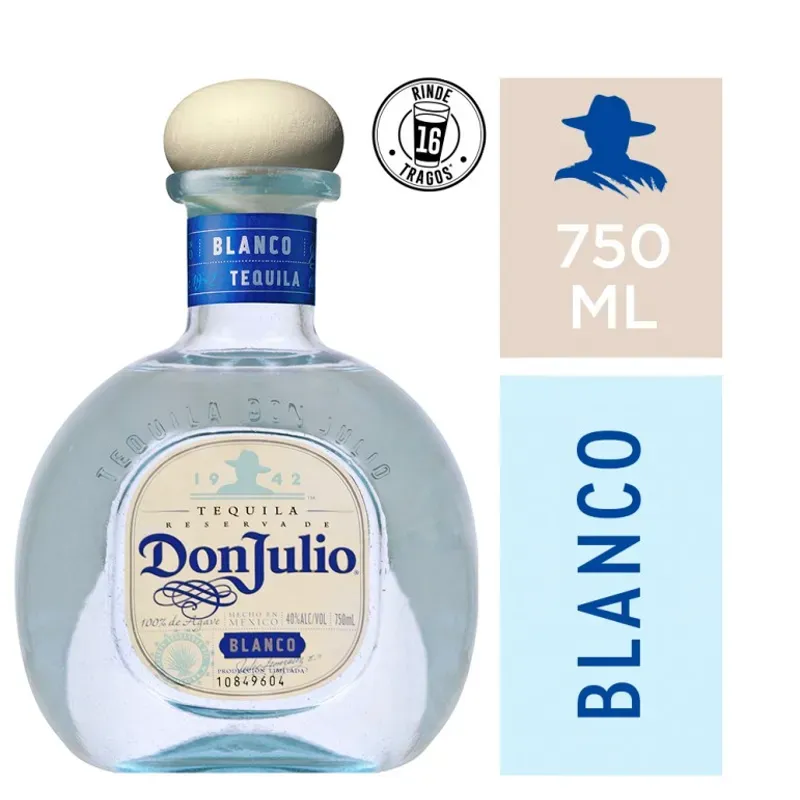 TEQUILA DON JULIO BLANCO