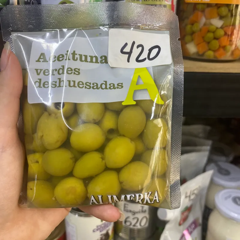 ACEITUNAS SIN HUESO