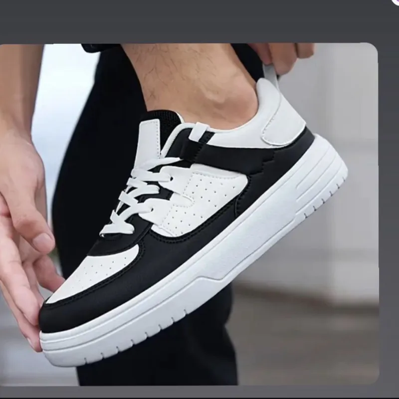 Tenis blancos y negros