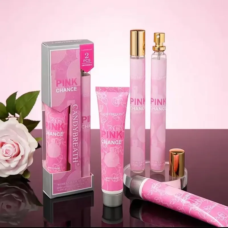 Set de perfume y crema