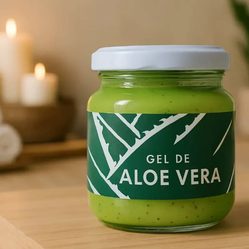 Gel facial de aloe vera