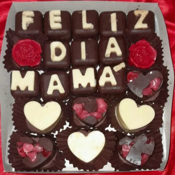 Caja de bombones temática Mamá