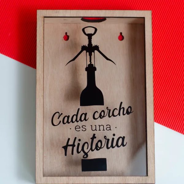 Caja para corchos