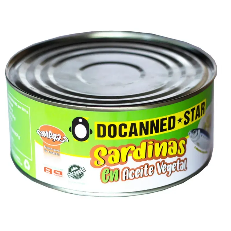 Sardinas en Aceite de vegetal