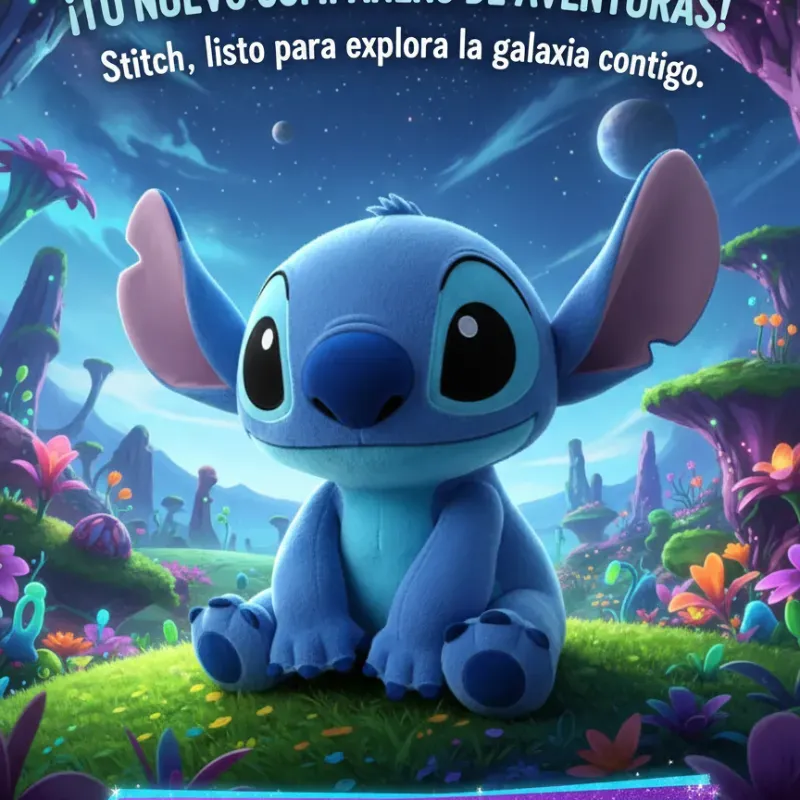 Peluche stich medianos