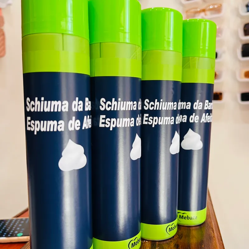 Espuma para afeitar