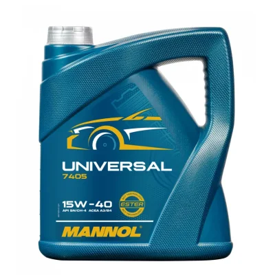 Aceite Universal 15W-40 MANNOL 5L  .