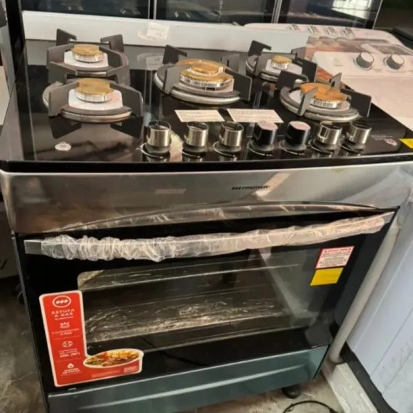 Cocina Premier de 5 Quemadores con vidrio