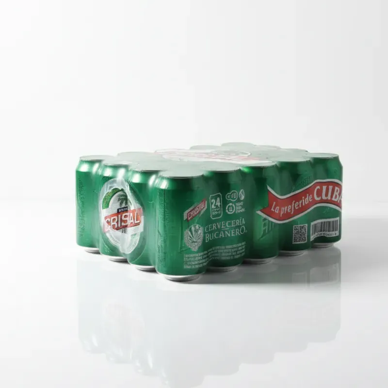 Caja de Cerveza Cristal - 24 latas