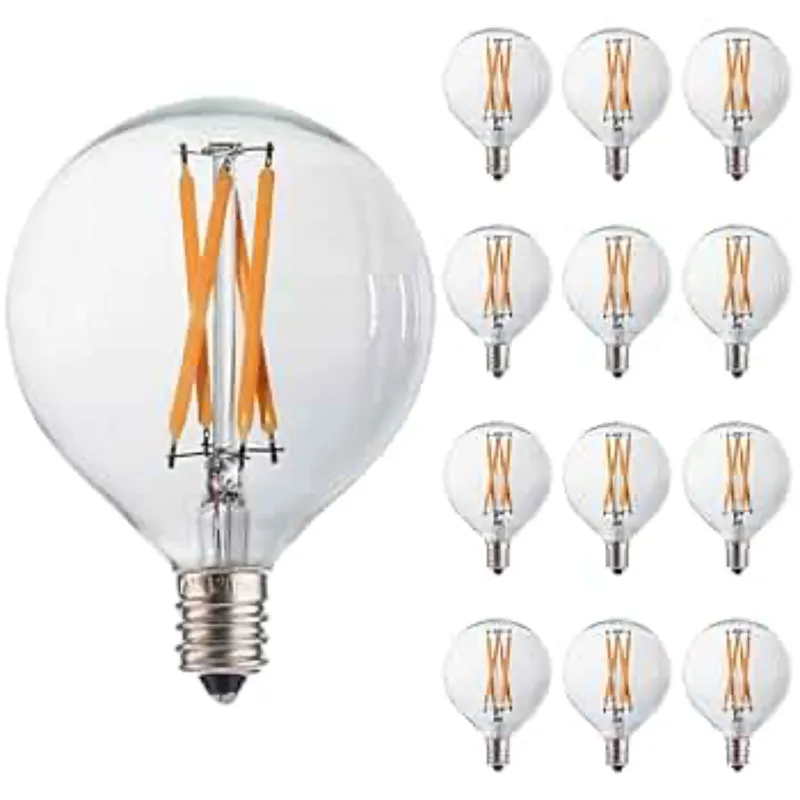 Bombillo E12 2700k Amarillo Vintage