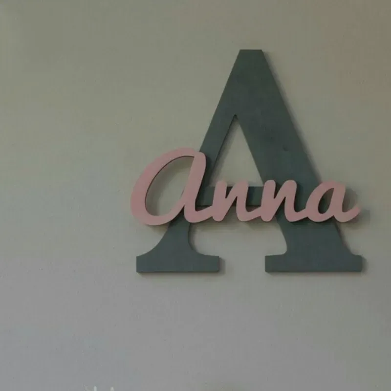 Letras para la pared