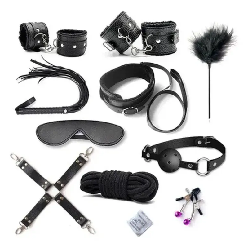 KiT DE BDSM o BONDAGE DE 10 PIEZAS