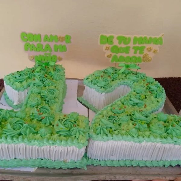 Pareja de Cake de Números