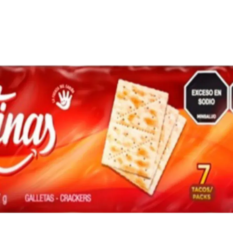 Paquete de galletas de soda (7tacos )