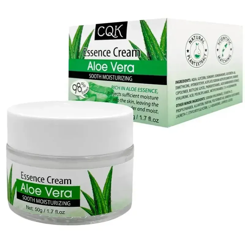 Crema CQK con aloe vera y ácido hialurónico