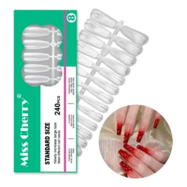 CAJA DE UÑA MISS SHERRY 240 PCS